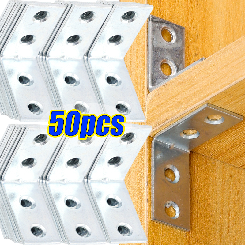 Furniture Joint Hardware - 90° Corner Brackets L Joint Brackets