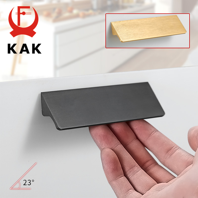 Furniture Hardware Gold - KAK Black Silver Gold Hidden Cabinet