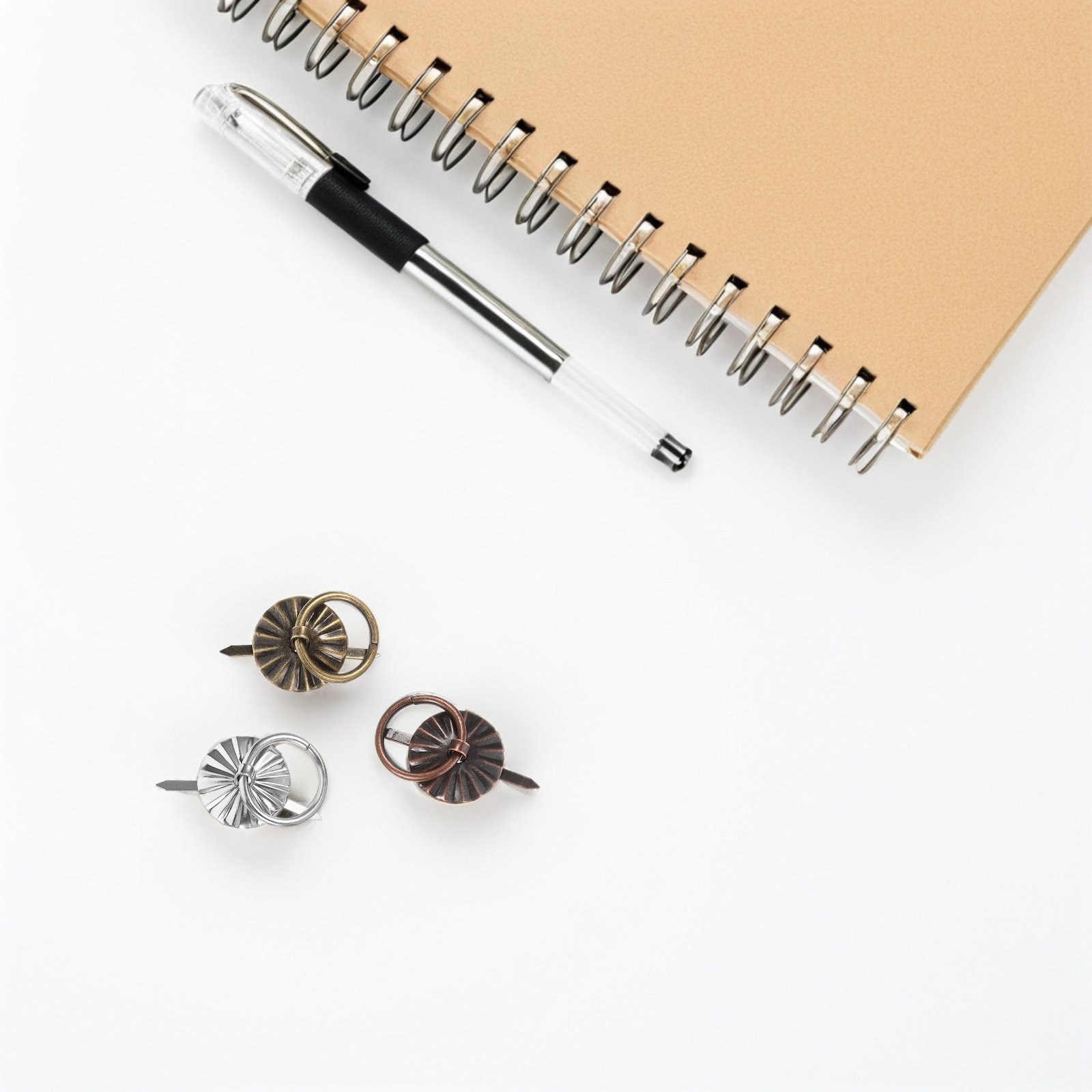 Furniture Hardware Drop Pulls - 60Pcs Vintage Mini Ring Drawer Pulls