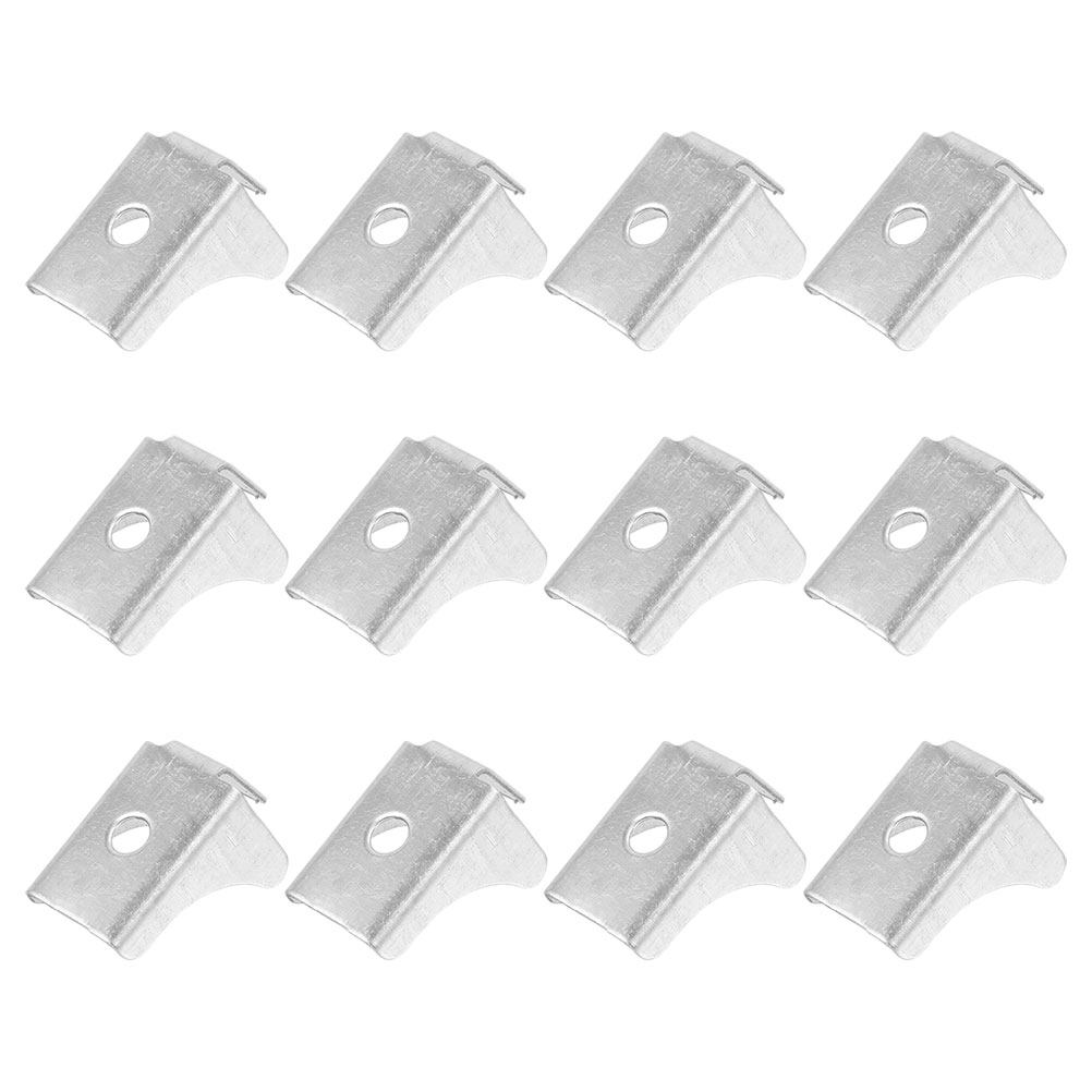 Shelf Peg Support - 12Pcs Sturdy Metal Shelf Clips Cabinet