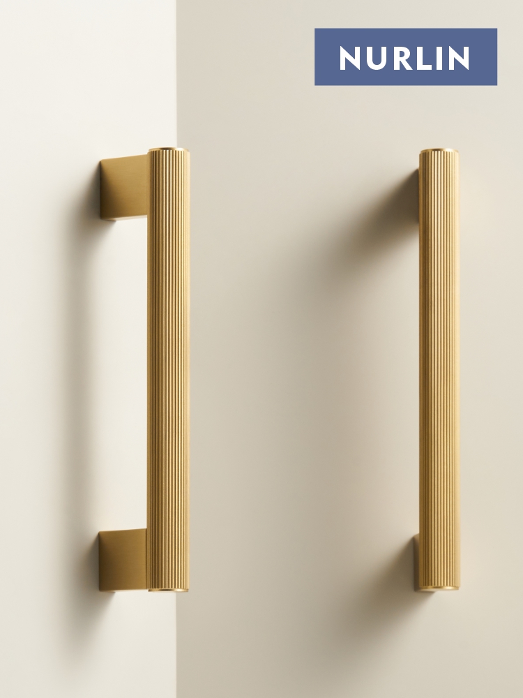 Furniture Hardware China - Nurlin Solid Brass New Linear kitchen