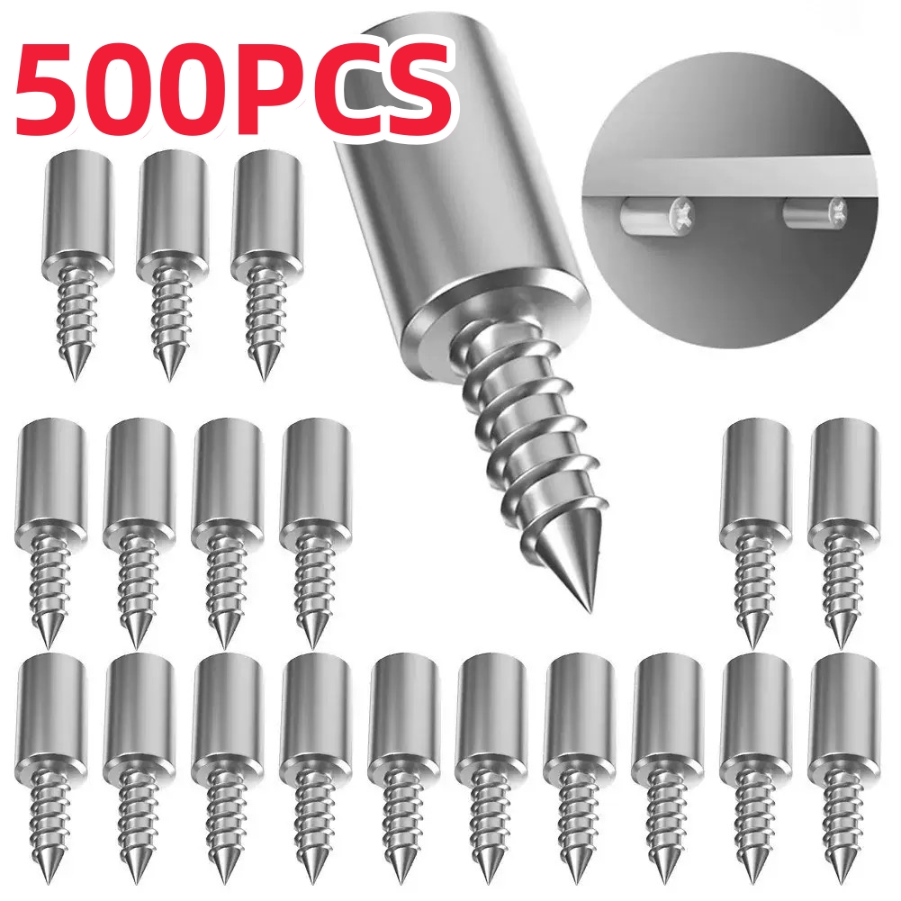 Shelf Peg Support - 500/20PCS Self Tapping Screw Layer Plate