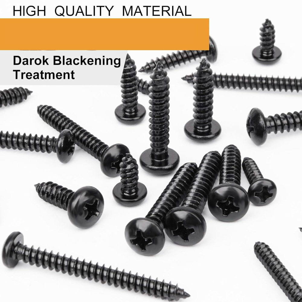 410pcs Carbon Steel Black Cros - Furniture Screw Type recensione e prezzo