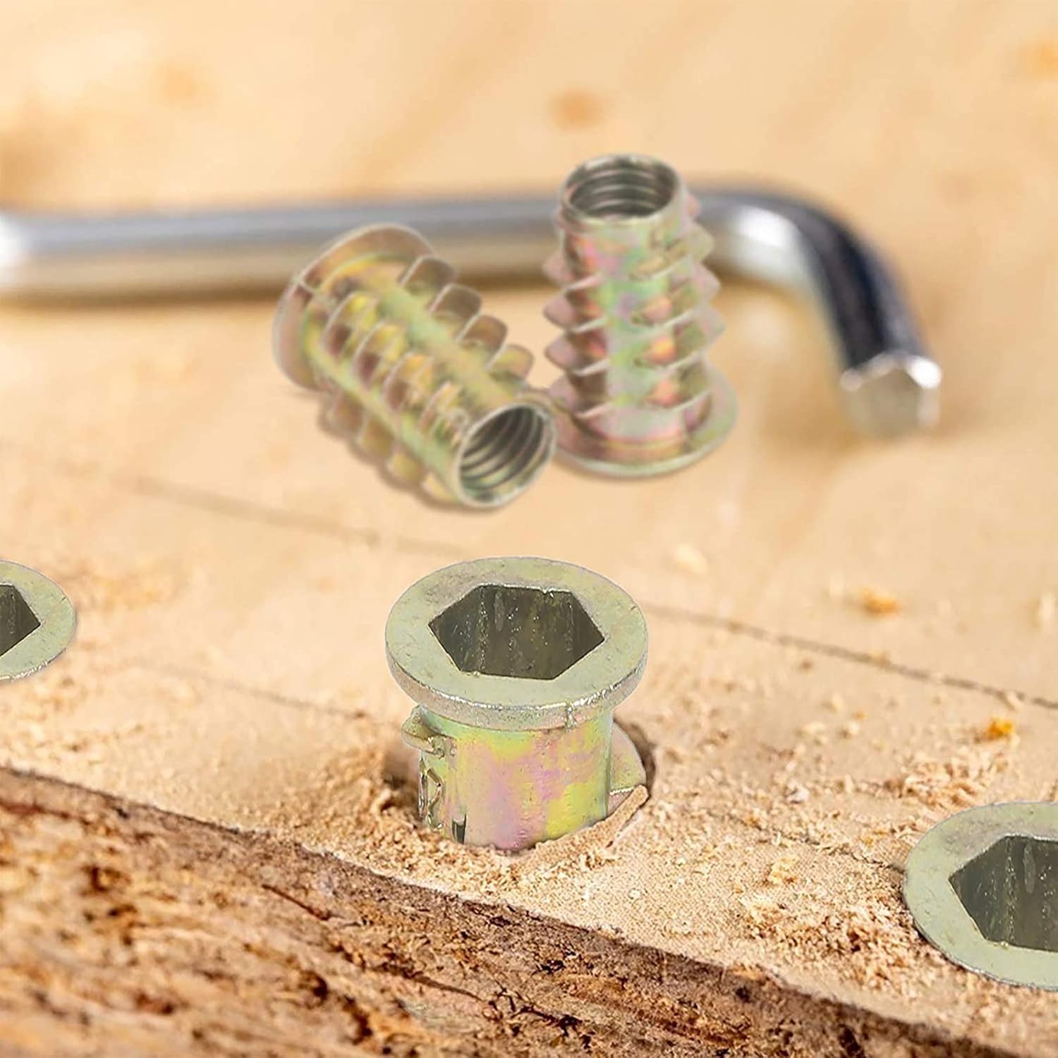 M4/M5/M6/M8 Threaded Insert Nu - Furniture Hardware Threaded Inserts recensione e prezzo