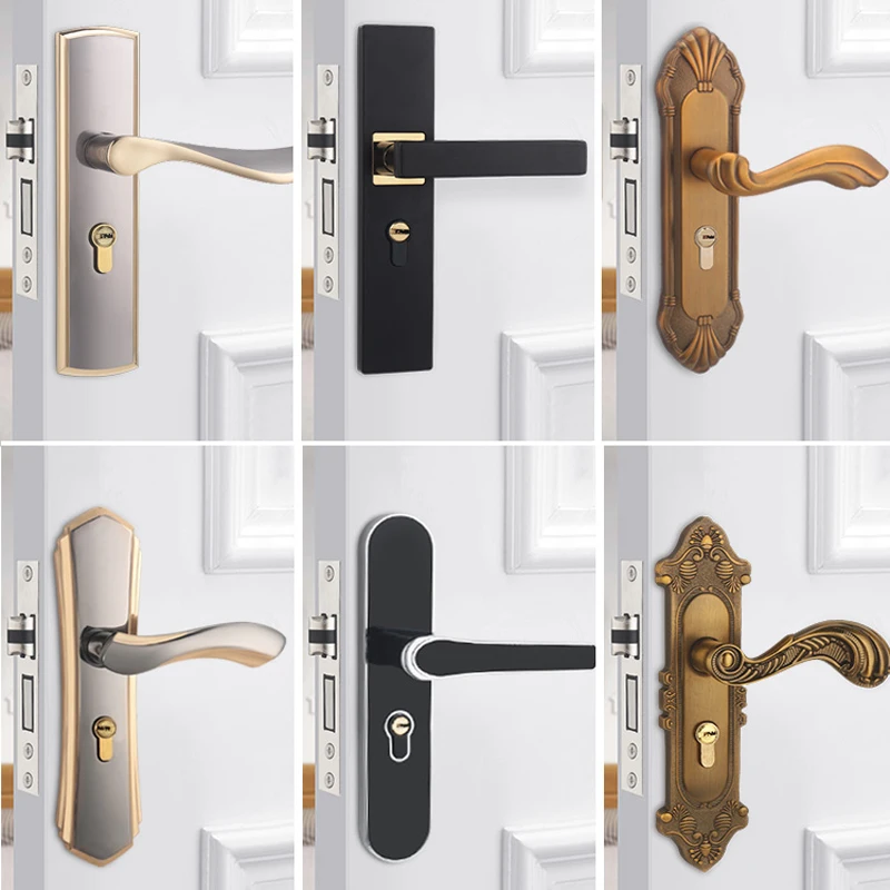 Bedroom Wooden Door Lock Set H - Furniture Hardware Tools recensione e prezzo
