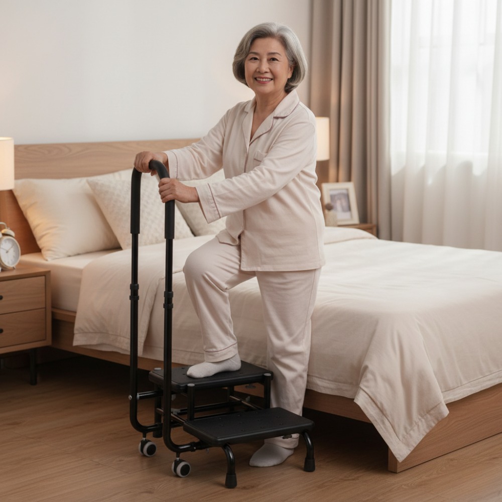 2-Step Stool with Handle for E - Furniture Hardware For Bed recensione e prezzo