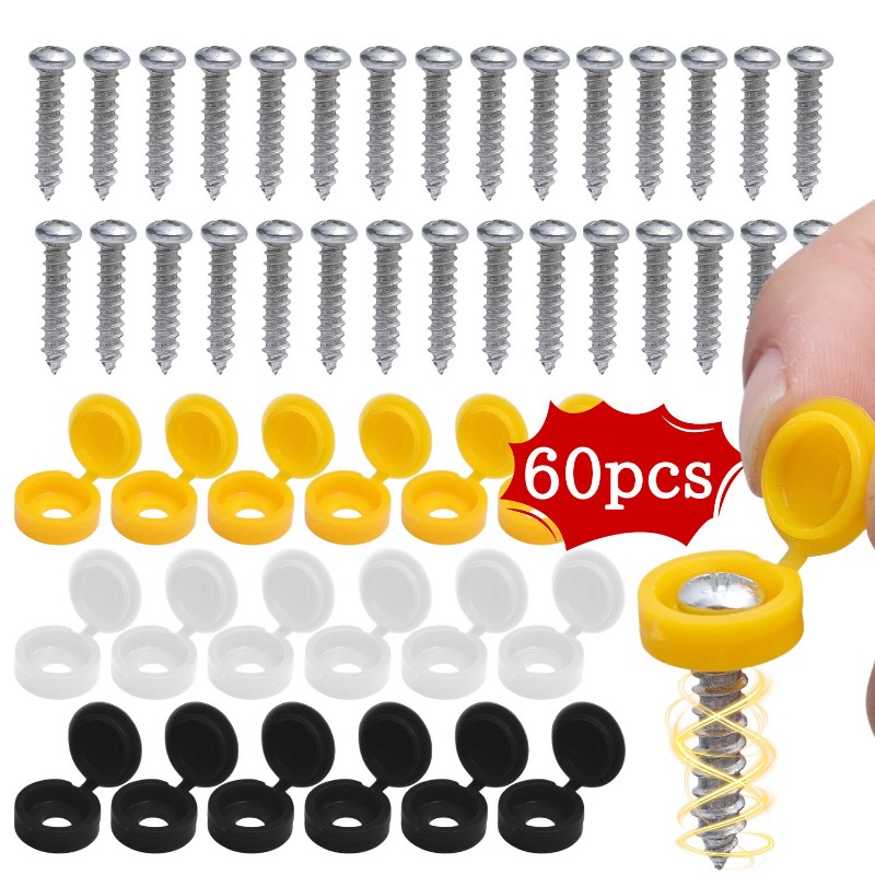 Snap Flip Screw Cover Set Anti - Furniture Hardware Screws recensione e prezzo