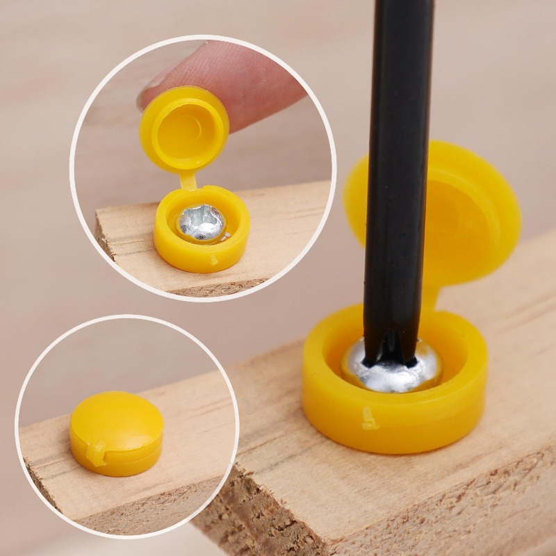 Snap Flip Screw Cover Set Anti - Furniture Hardware Screws recensione e prezzo
