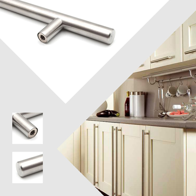 Modern Gold Brushed Straight C - Furniture Hardware Gold recensione e prezzo