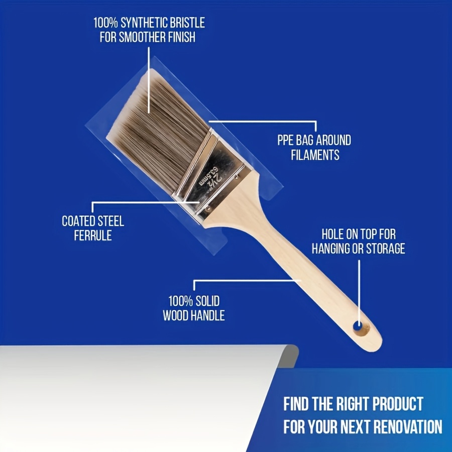 5Pcs High Quality Paint Brush  - Furniture Joint Hardware recensione e prezzo