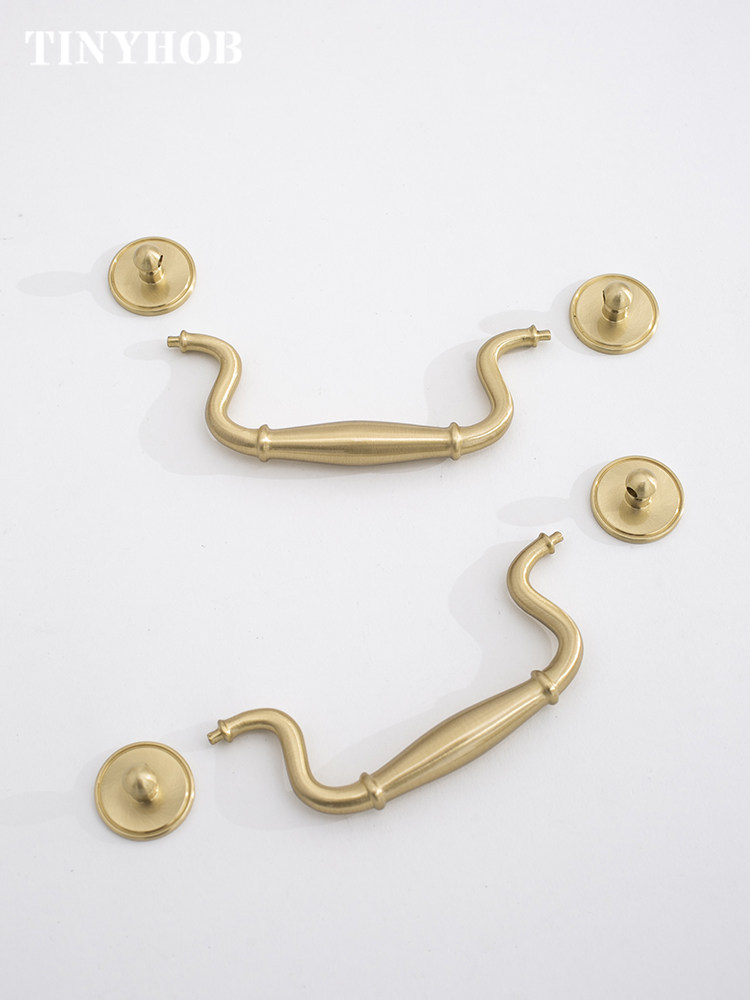 Luxury Vintage Solid Brass Dro - Furniture Hardware Drop Pulls recensione e prezzo