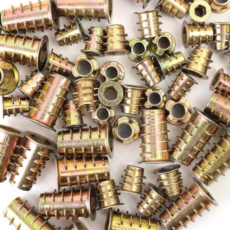 20/40Pcs Threaded Inserts Zinc - Furniture Hardware Threaded Inserts recensione e prezzo