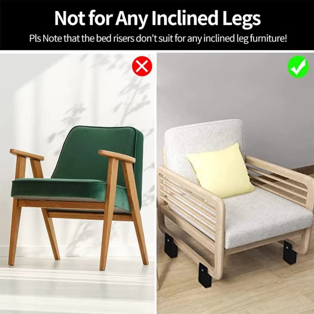 Durable Splint-type Chair Feet - Furniture Screw Type recensione e prezzo