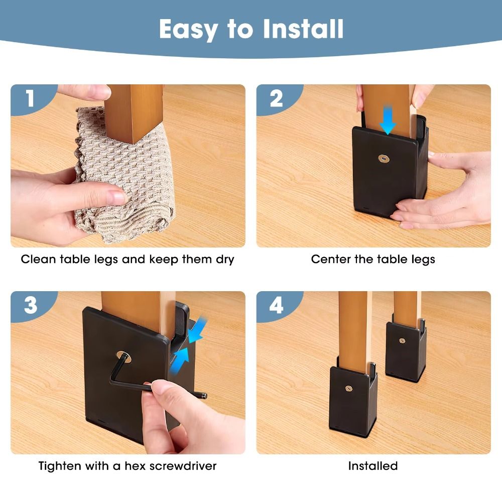 Durable Splint-type Chair Feet - Furniture Screw Type recensione e prezzo