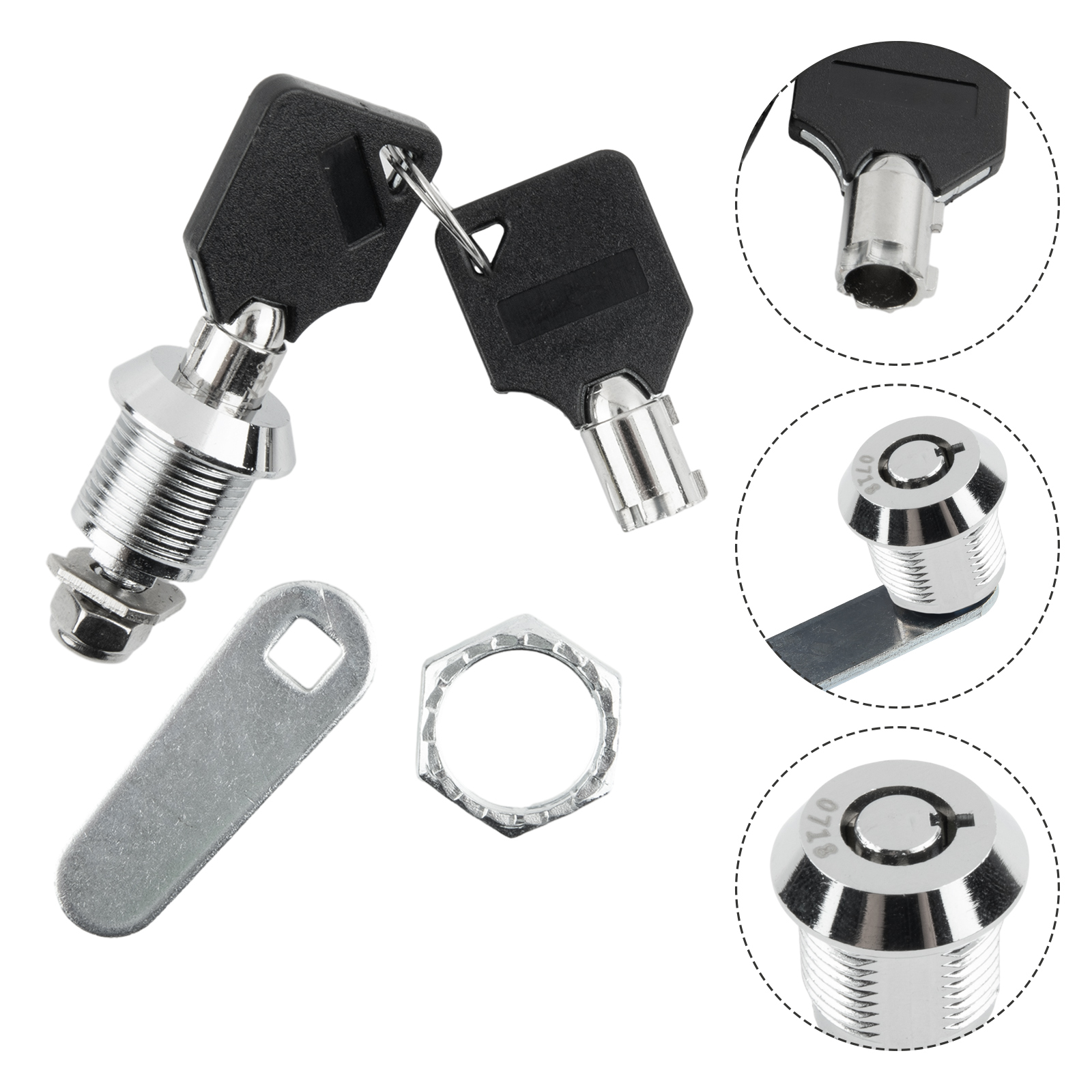 16/20/25/30mm Cylinder Locks C - Furniture Hardware Cam Lock recensione e prezzo