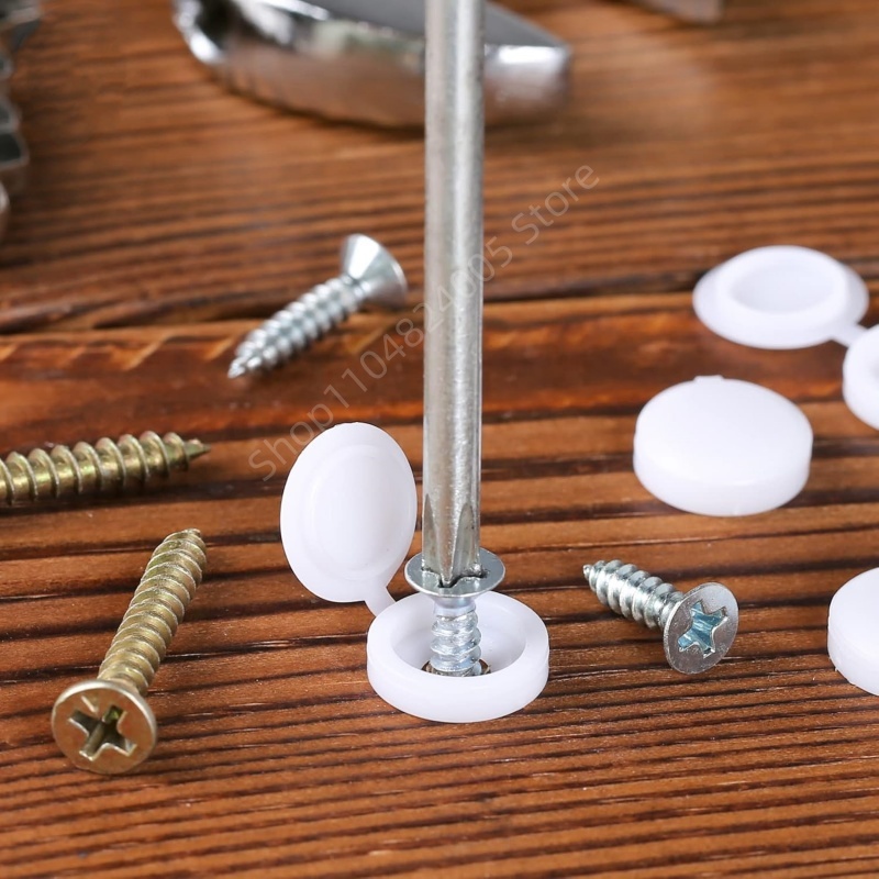 100Pcs Plastic Foldable Self T - Furniture Hardware Screws recensione e prezzo