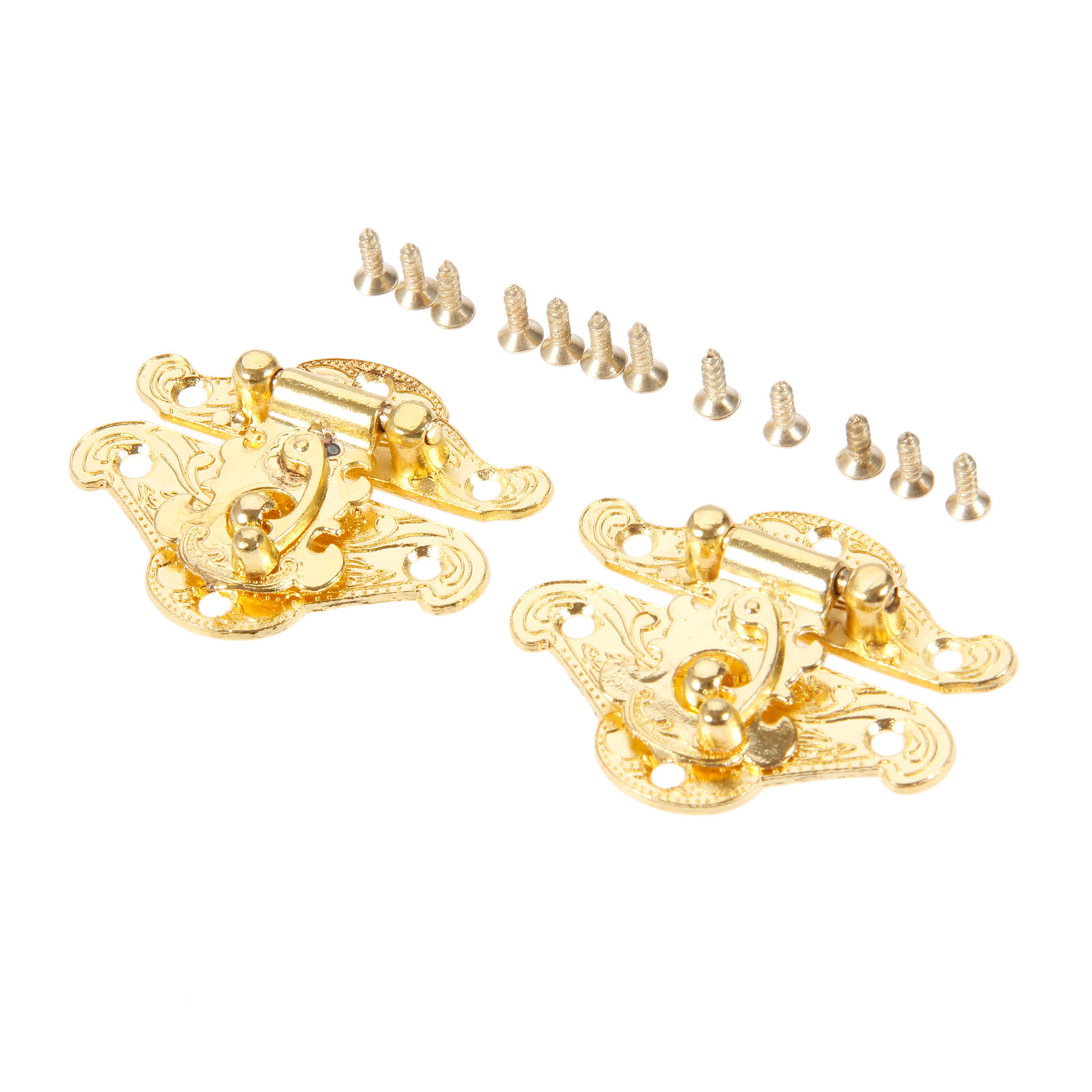 DRELD 2Pcs Antique Gold Box La - Furniture Hardware Gold recensione e prezzo