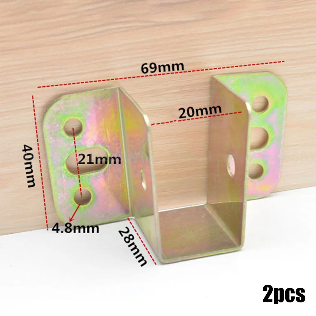 2pcs U Shaped Metal Bed Bracke - Furniture Hardware For Bed recensione e prezzo