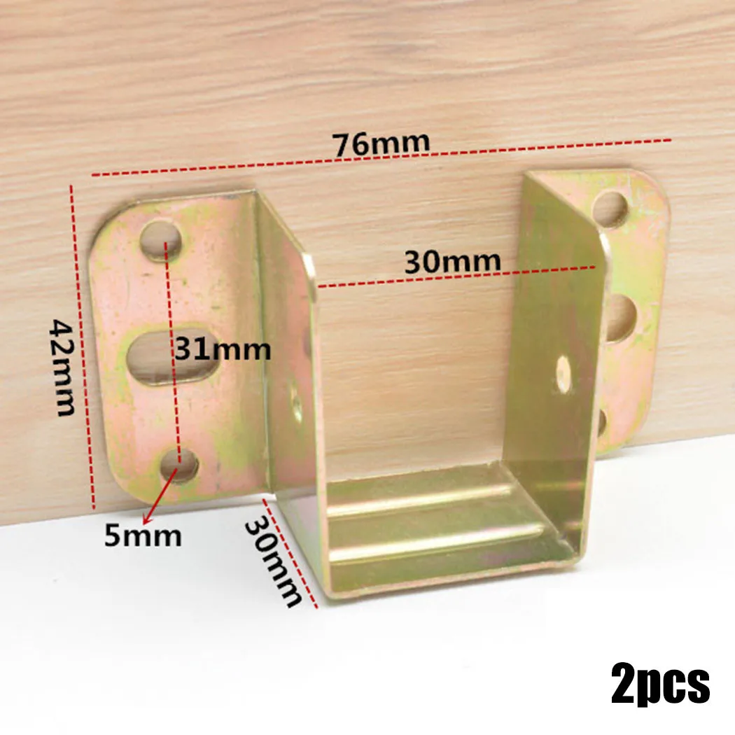 2pcs U Shaped Metal Bed Bracke - Furniture Hardware For Bed recensione e prezzo