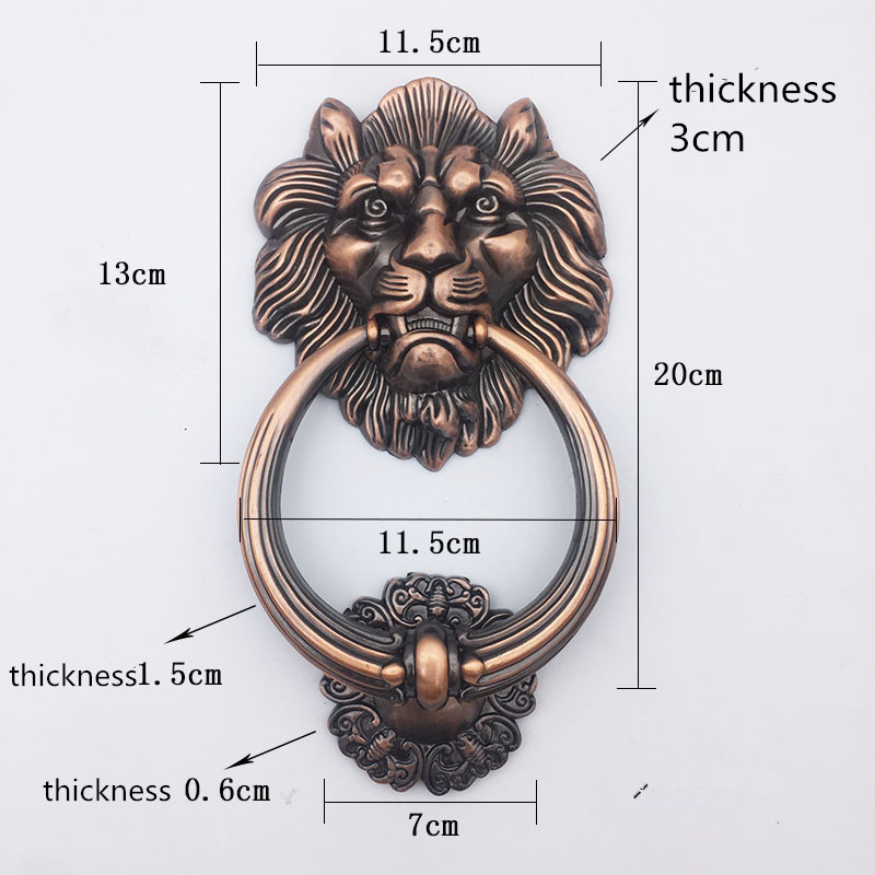 Antique Bronze Lion Head Handl - Furniture Hardware Parts recensione e prezzo