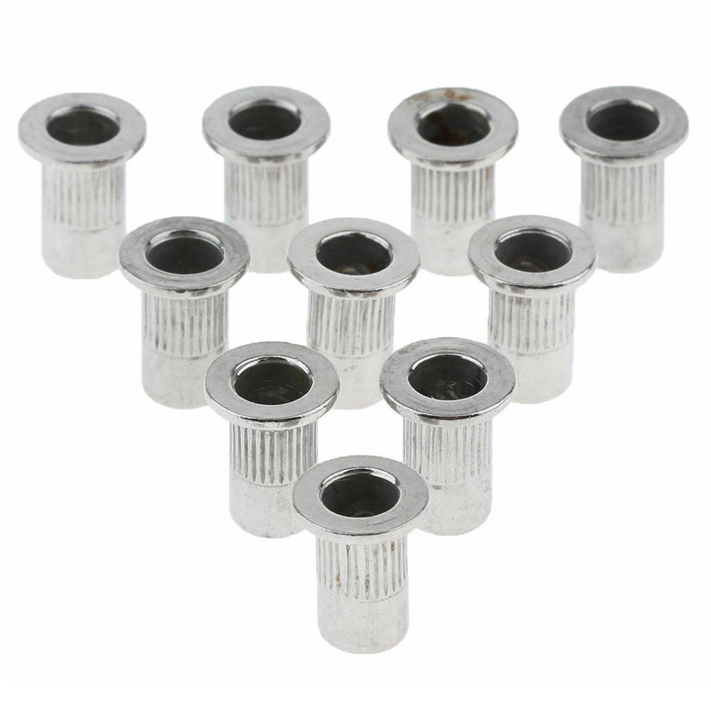 10pcs Stainless Steel Flat Hea - Furniture Hardware Threaded Inserts recensione e prezzo