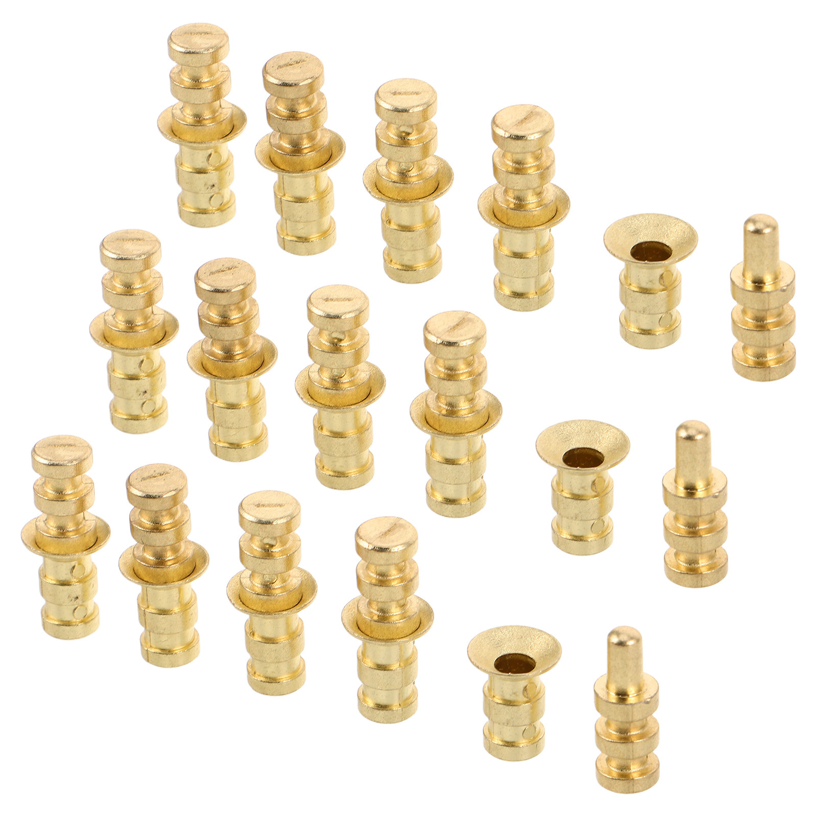 24Pcs Metal Dowel Pins Gold Ta - Shelf Peg Support recensione e prezzo