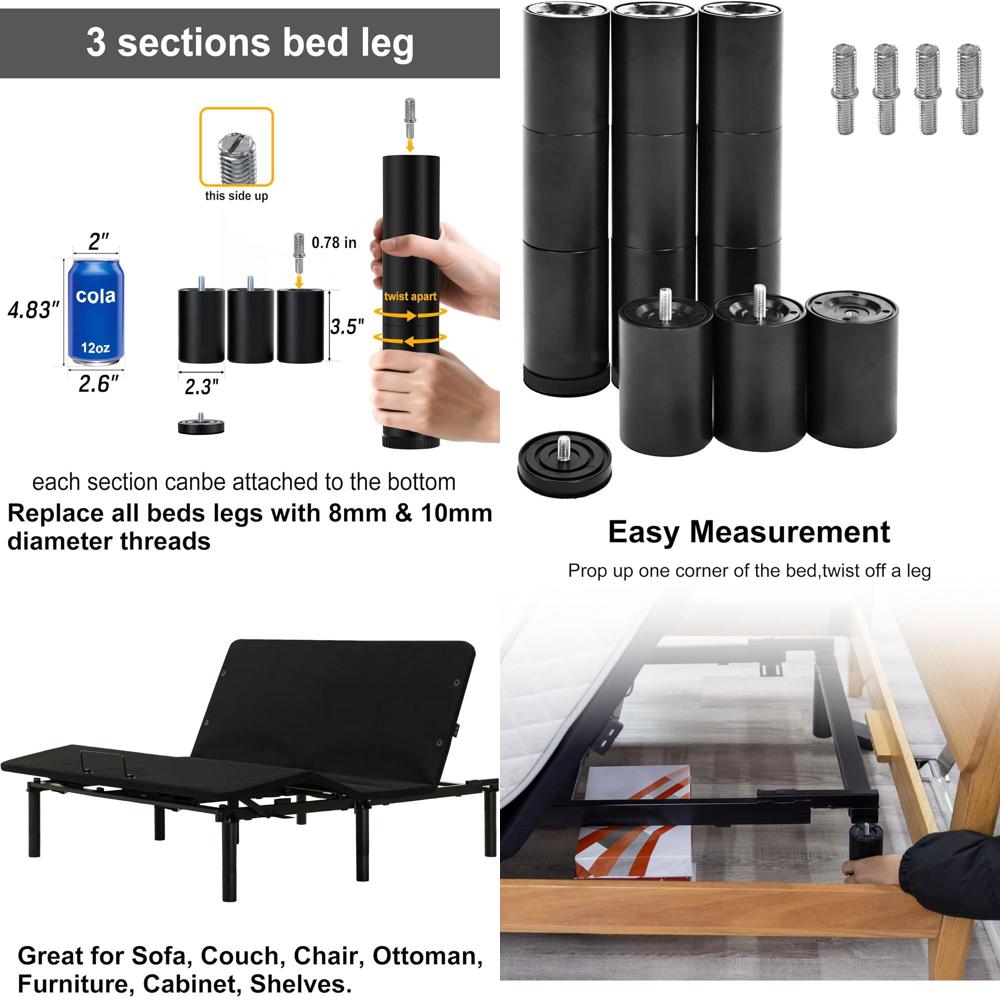 11 Inch Adjustable Furniture L - Furniture Screw Type recensione e prezzo
