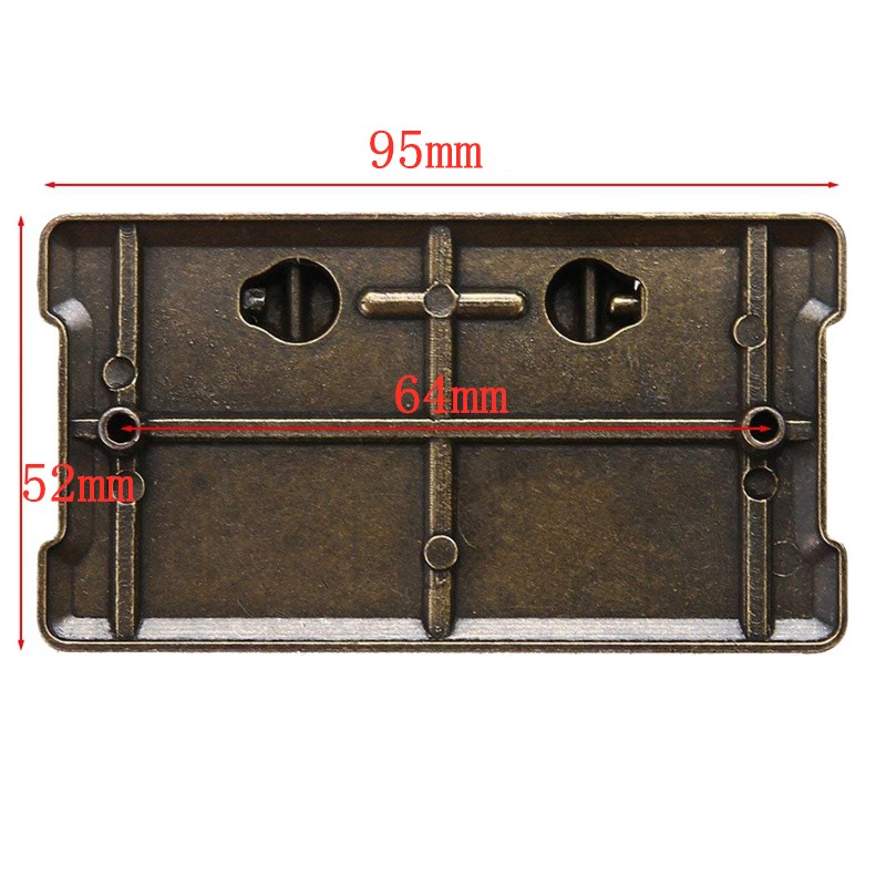4Pcs Vintage Antique Bronze Dr - Furniture Joint Hardware recensione e prezzo