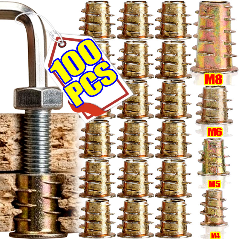 Internal External Thread Furni - Furniture Hardware Threaded Inserts recensione e prezzo