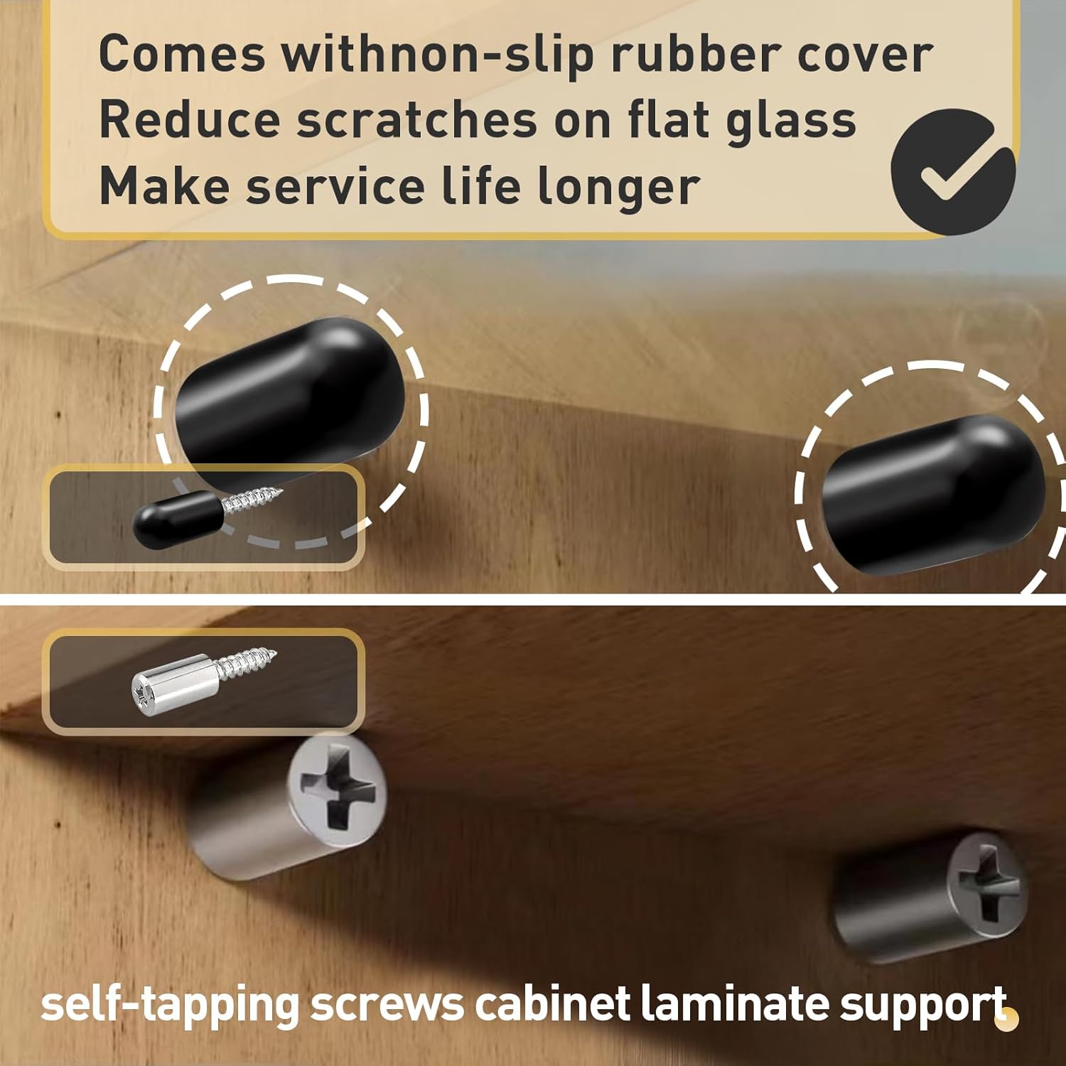 20Pcs Self-Tapping Shelf Pins  - Shelf Peg Support recensione e prezzo