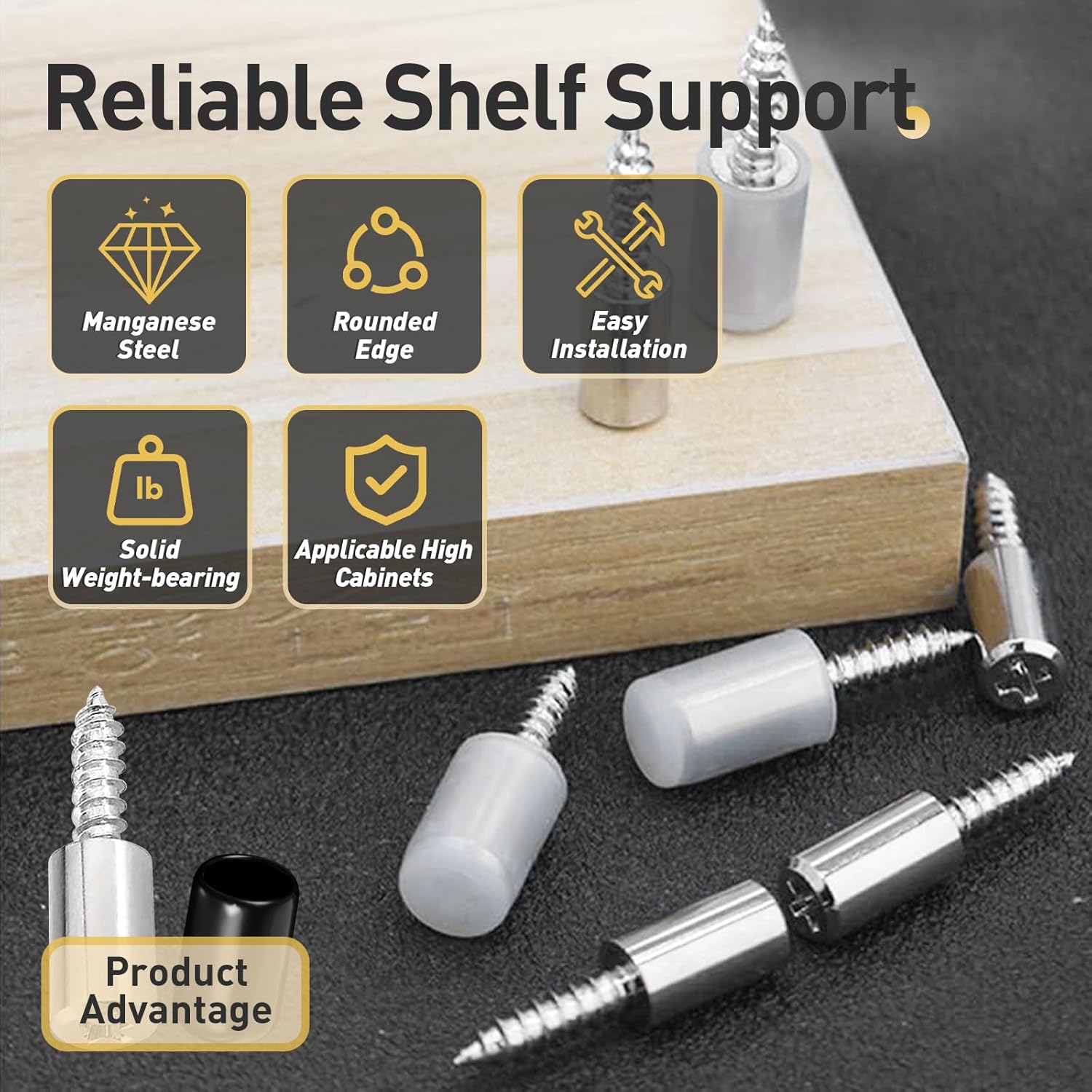 20Pcs Self-Tapping Shelf Pins  - Shelf Peg Support recensione e prezzo