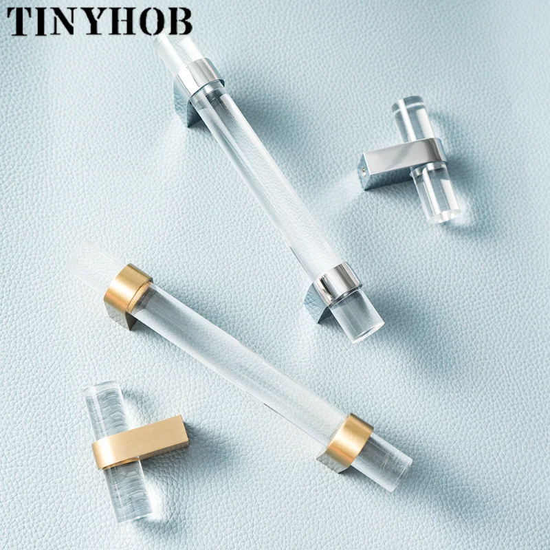 Tinyhob Acrylic+ BrassFurnitur - Furniture Hardware Gold recensione e prezzo