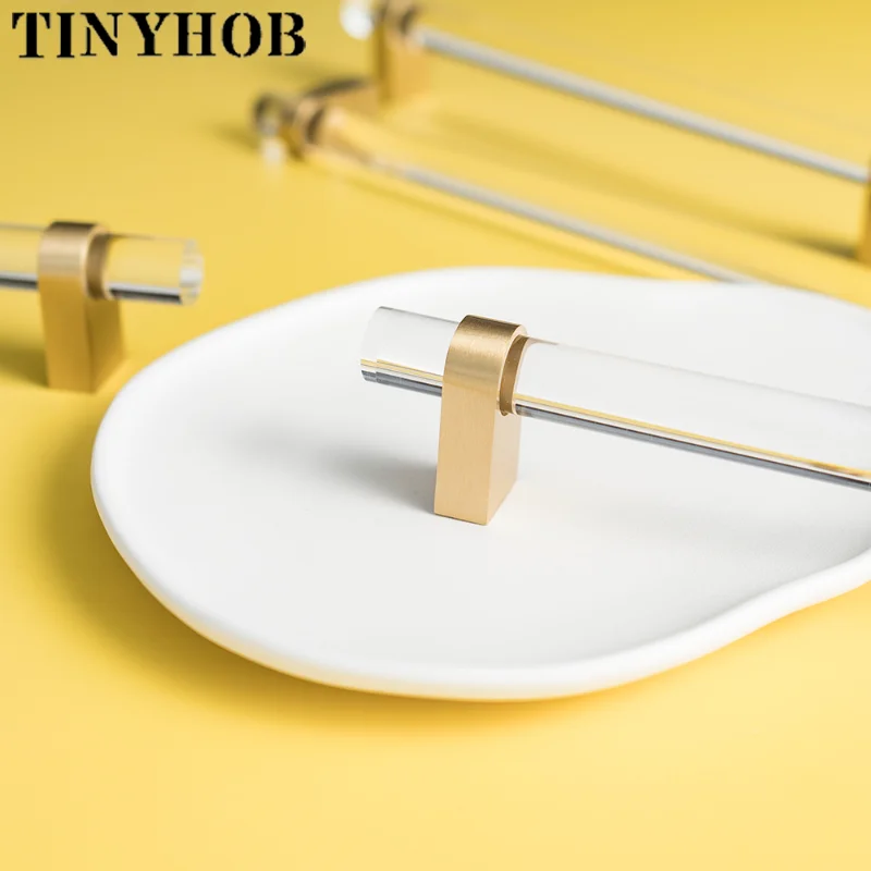 Tinyhob Acrylic+ BrassFurnitur - Furniture Hardware Gold recensione e prezzo
