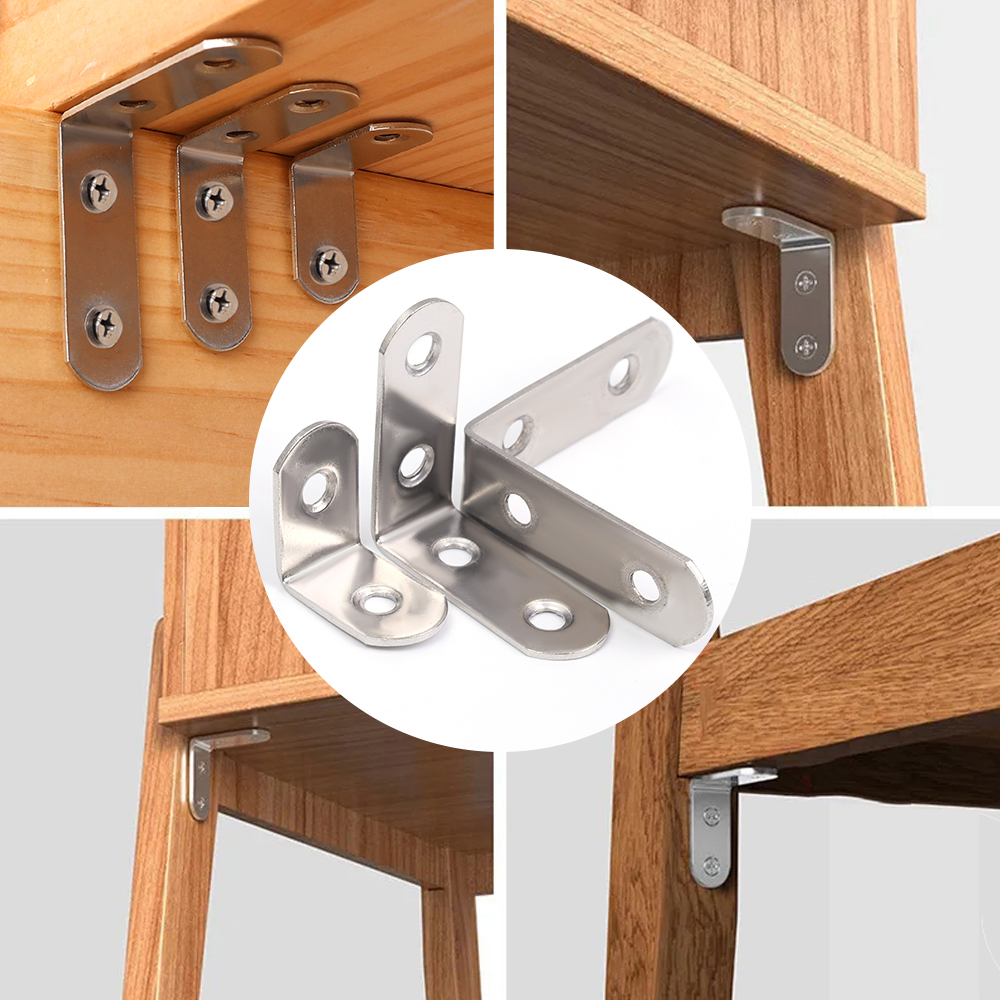 1/20pc Right Angle Bracket wit - Furniture Hardware Screws recensione e prezzo