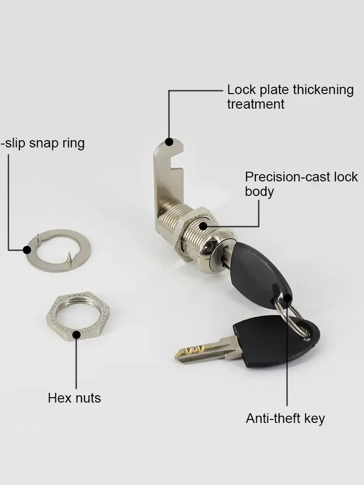 Stainless Steel 16/20/25/30mm  - Furniture Hardware Cam Lock recensione e prezzo