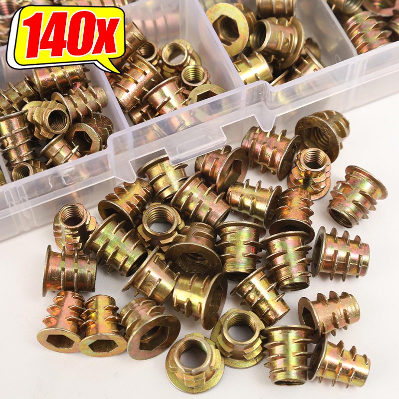 Carbon Steel Threaded Inserts  - Furniture Hardware Threaded Inserts recensione e prezzo