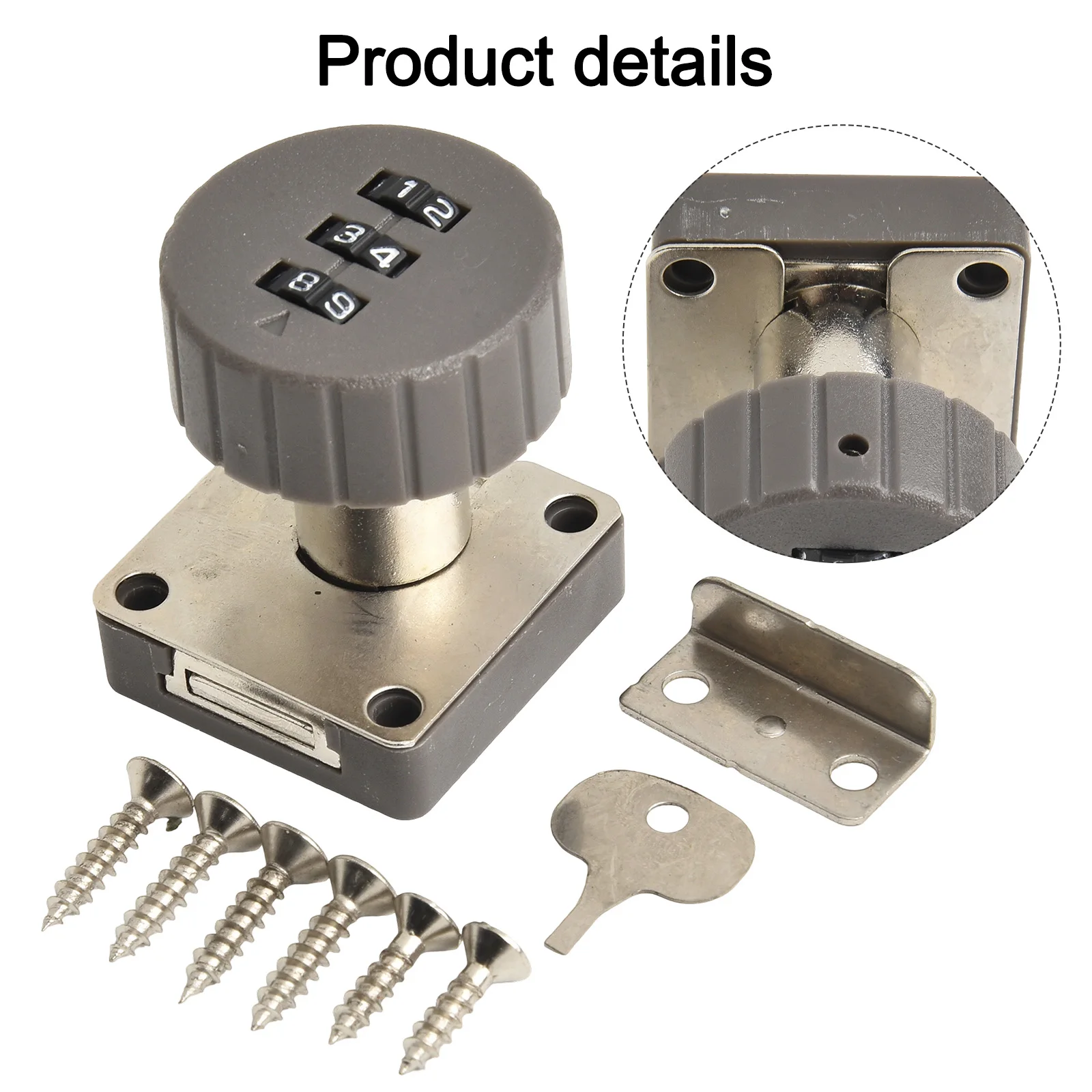 Drawer Code Lock 3 Digit Combi - Furniture Hardware Cam Lock recensione e prezzo