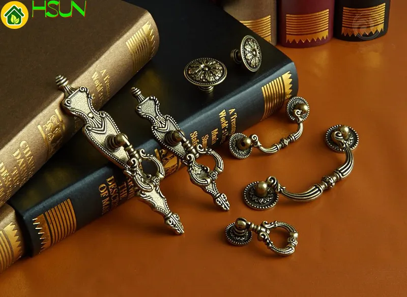 2 pcs 6style Countryside Dress - Furniture Hardware Drop Pulls recensione e prezzo