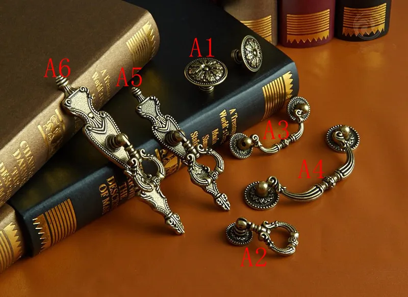 2 pcs 6style Countryside Dress - Furniture Hardware Drop Pulls recensione e prezzo