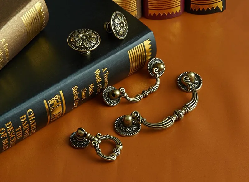 2 pcs 6style Countryside Dress - Furniture Hardware Drop Pulls recensione e prezzo