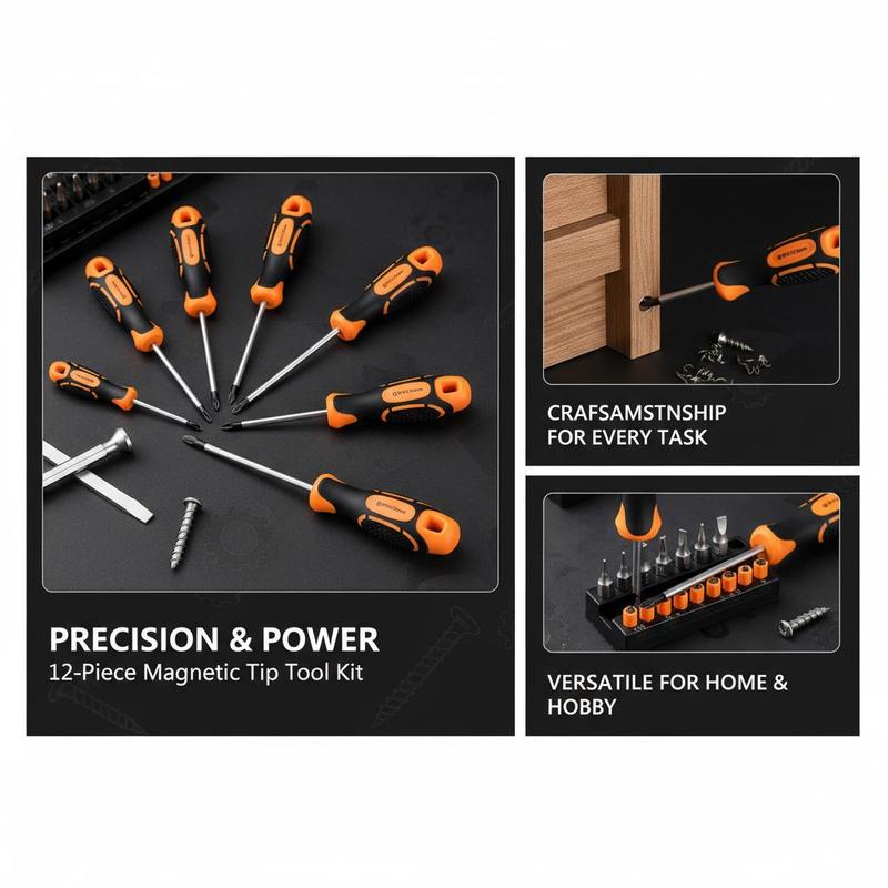 Manual Screw Driver Kit 12-Pie - Furniture Screw Type recensione e prezzo
