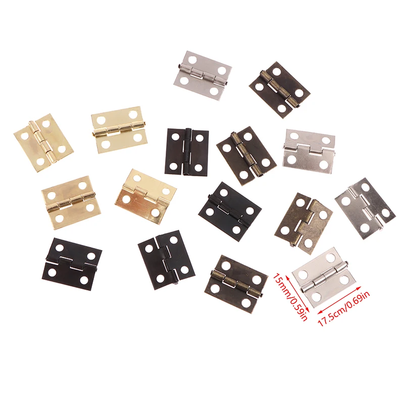 50pcs/box Hinges + 200 Screws  - Furniture Hardware Gold recensione e prezzo