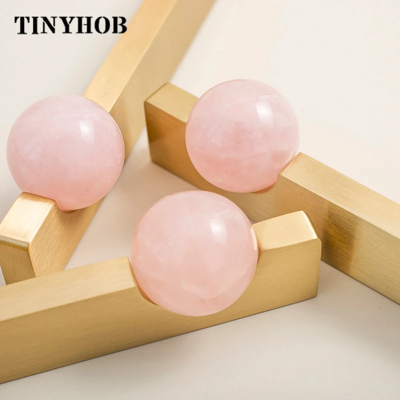 White Crystal Ball+Brass Furni - Furniture Hardware Drop Pulls recensione e prezzo