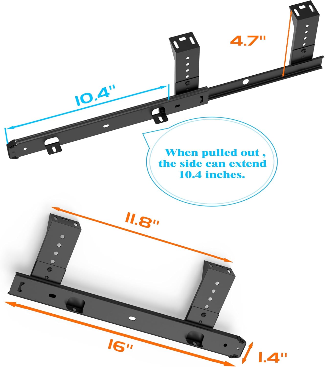Heavy Duty Keyboard Slides 16  - Furniture Hardware Images recensione e prezzo