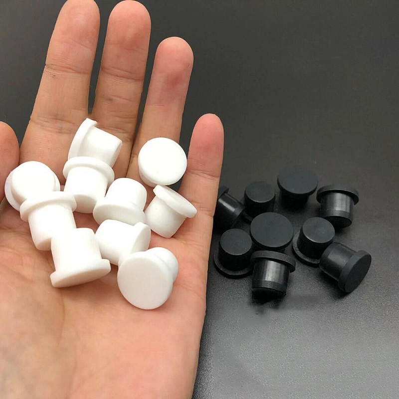 Black White Silicone Solid Plu - Furniture Screw Type recensione e prezzo