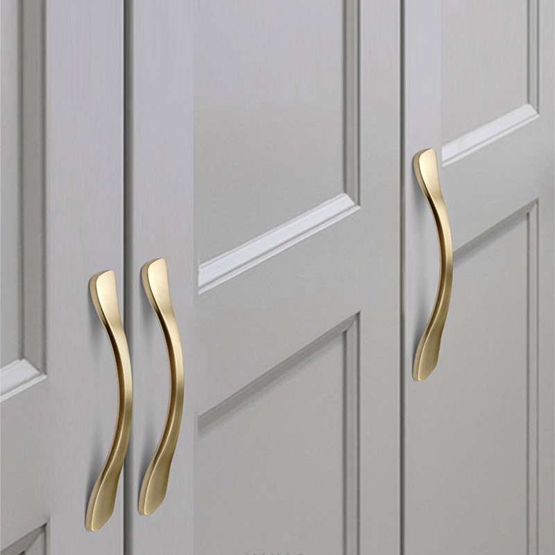 Gold Furniture Handles Aluminu - Furniture Hardware Gold recensione e prezzo