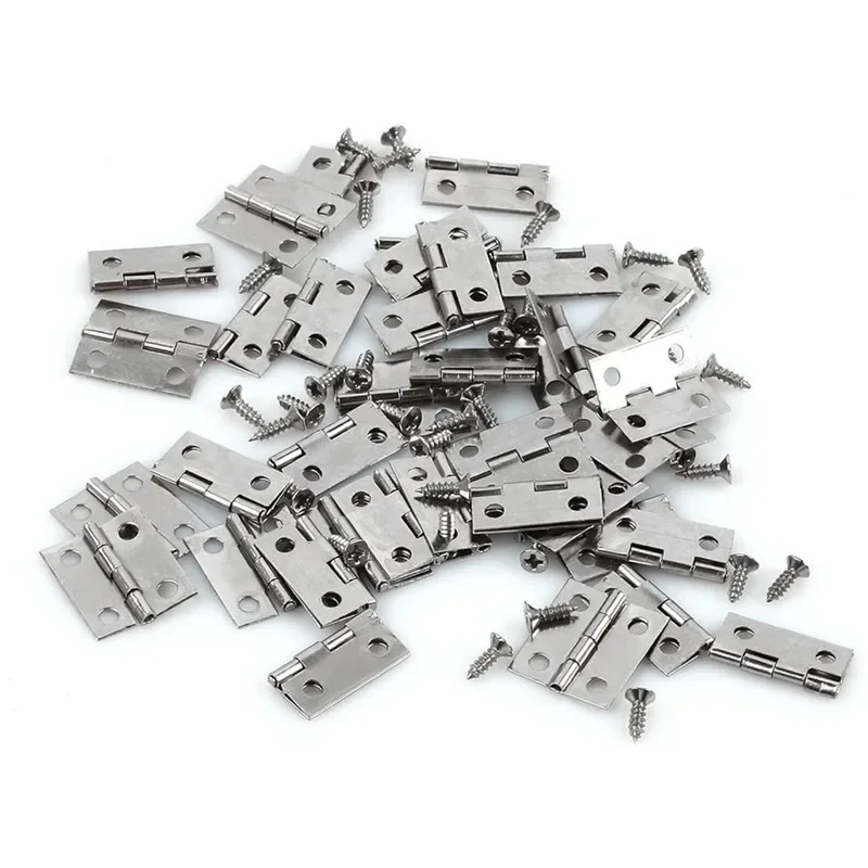 50pcs Mini Hinge For Small Cra - Furniture Hardware Gold recensione e prezzo