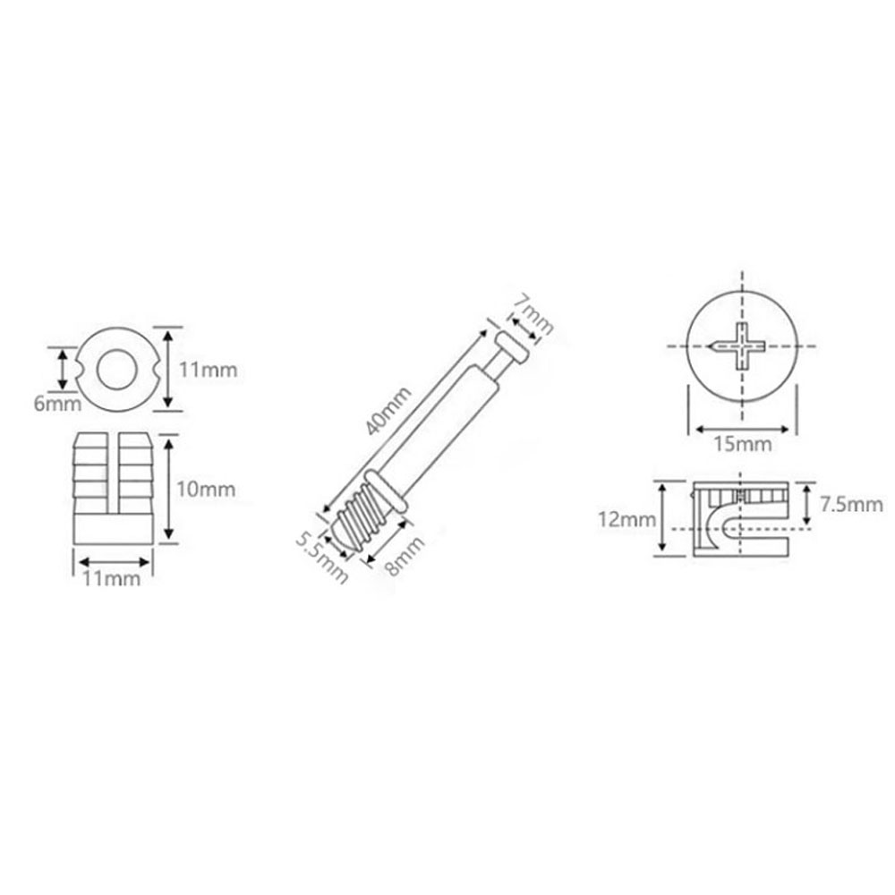 3 in 1 Dowel Jig Screw furnitu - Furniture Hardware Screws recensione e prezzo
