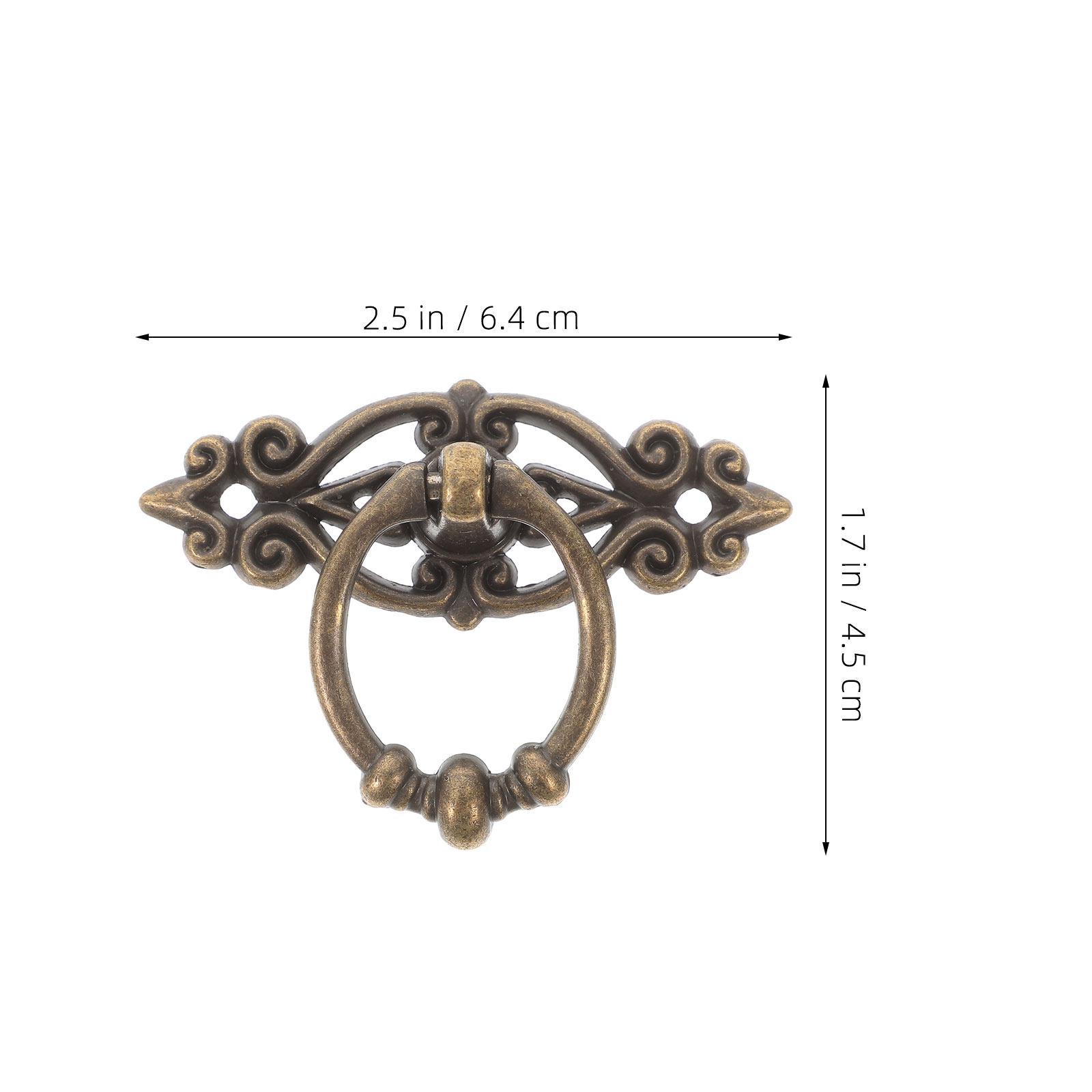 8Pcs Retro Zinc Alloy Cabinet  - Furniture Hardware Drop Pulls recensione e prezzo