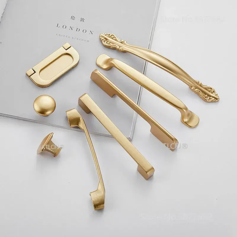 Kitchen Cupboard Knob Square U - Furniture Hardware Gold recensione e prezzo